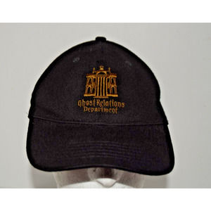 Walt Disney Haunted Mansion GHOST RELATIONS DEPARTMENT Hat / Cap RARE